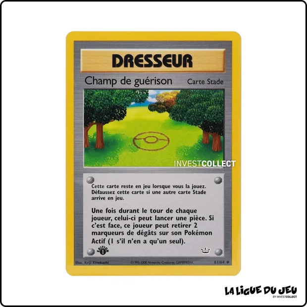 Peu commune - Pokemon - Neo Revelation - Champ de guérison 61/64