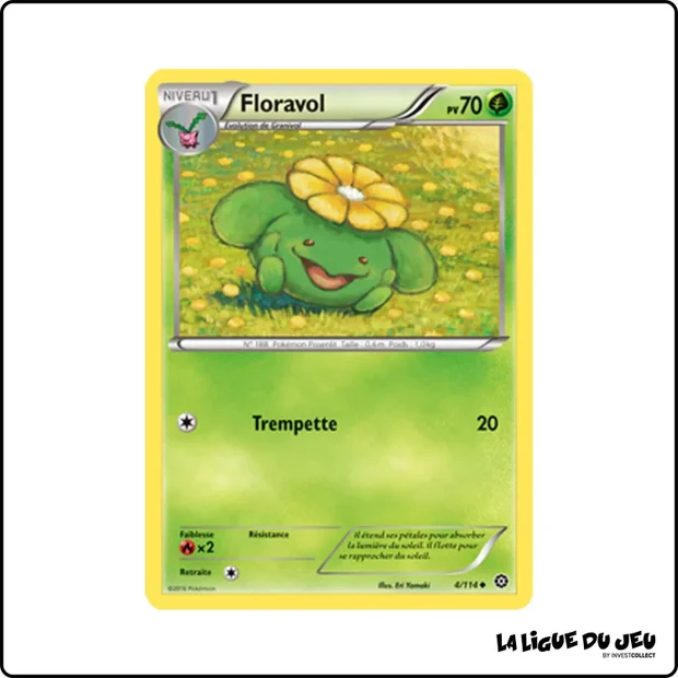 Peu commune - Pokemon - Offensive Vapeur - Floravol 4/116
