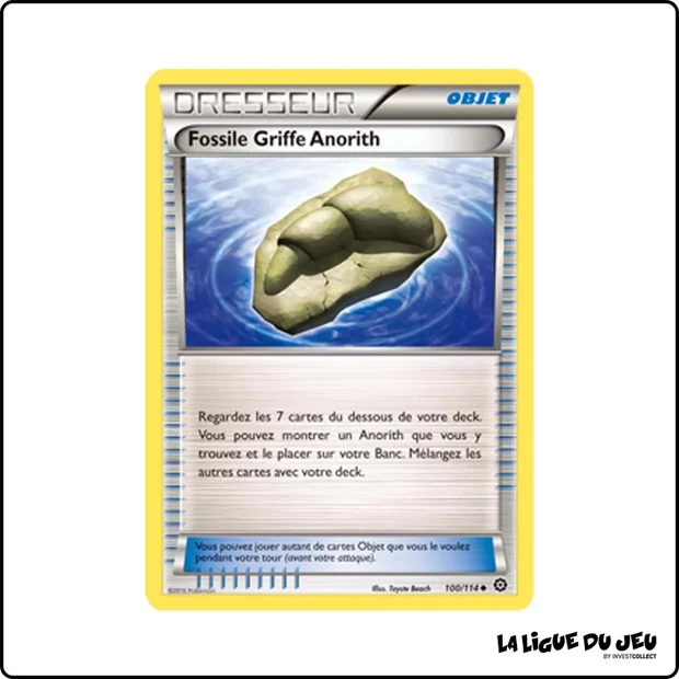 Peu commune - Pokemon - Offensive Vapeur - Fossile Griffe Anorith 100/116