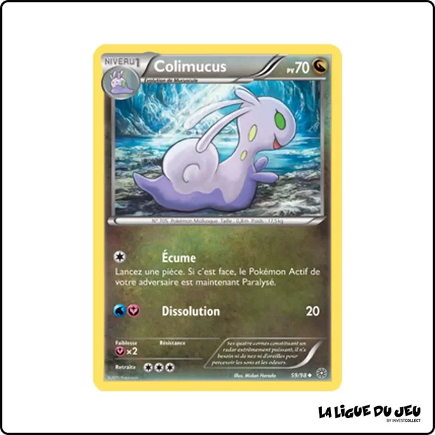 Peu commune - Pokemon - Origines Antiques - Colimucus 59/98