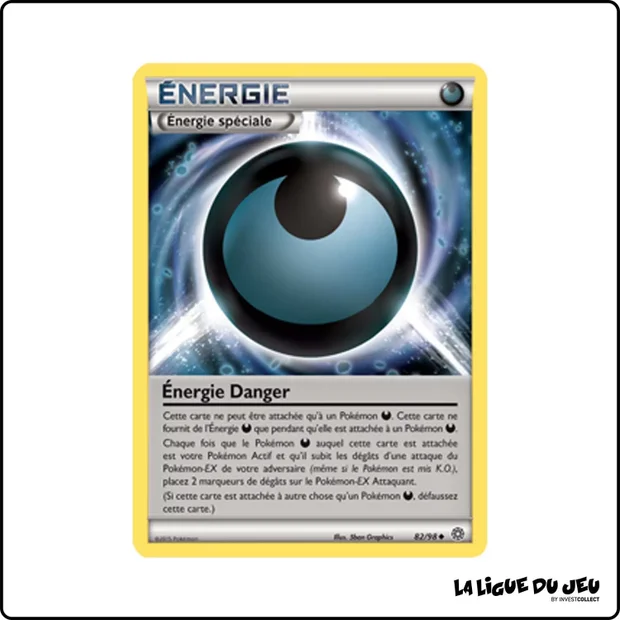 Peu commune - Pokemon - Origines Antiques - Énergie Danger 82/98