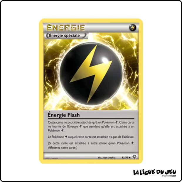 Peu commune - Pokemon - Origines Antiques - Énergie Flash 83/98