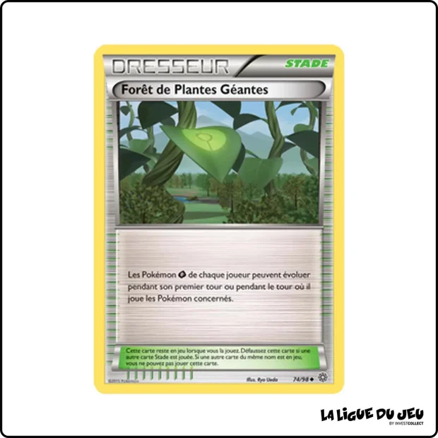 Peu commune - Pokemon - Origines Antiques - Forêt de Plantes Géantes 74/98