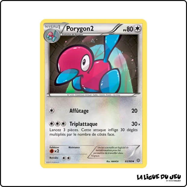 Peu commune - Pokemon - Origines Antiques - Porygon2 65/98