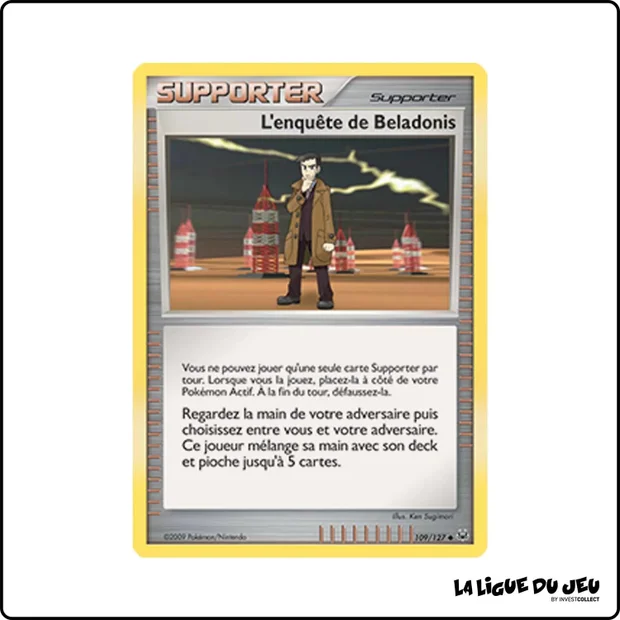 Peu commune - Pokemon - Platine de Base - L'enquête de Beladonis 109/127