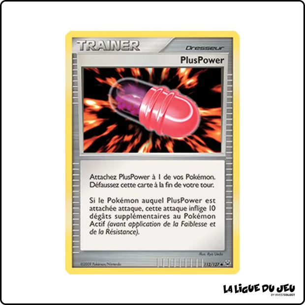 Peu commune - Pokemon - Platine de Base - PlusPower 112/127