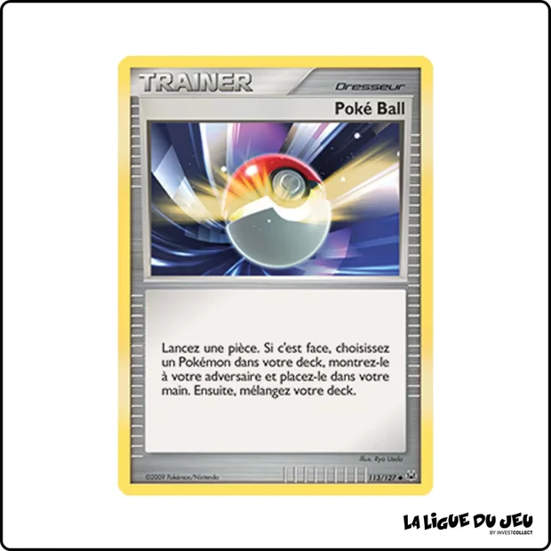 Peu commune - Pokemon - Platine de Base - Poké Ball 113/127