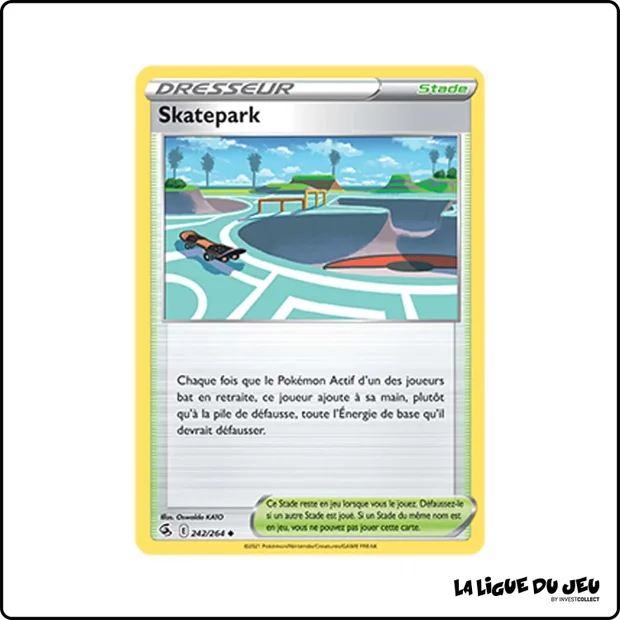 Peu commune - Pokemon - Poing de Fusion - Skatepark 242/264
