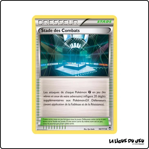 Peu commune - Pokemon - Poings Furieux - Stade des Combats 90/111