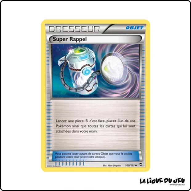 Peu commune - Pokemon - Poings Furieux - Super Rappel 100/111