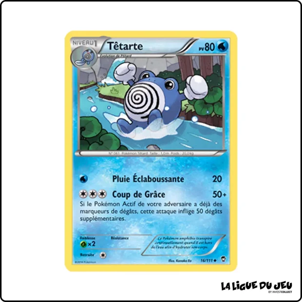 Peu commune - Pokemon - Poings Furieux - Têtarte 16/111