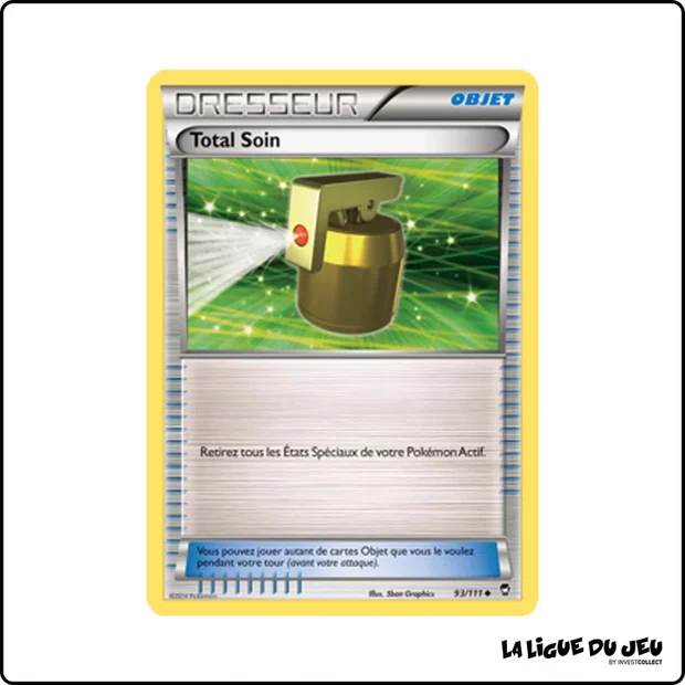 Peu commune - Pokemon - Poings Furieux - Total Soin 93/111