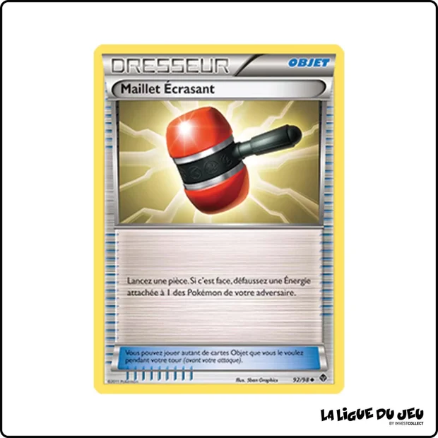 Peu commune - Pokemon - Pouvoirs Émergents - Maillet Écrasant 92/98