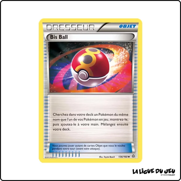 Peu commune - Pokemon - Primo Choc - Bis Ball 136/160