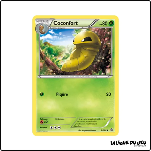 Peu commune - Pokemon - Primo Choc - Coconfort 2/160