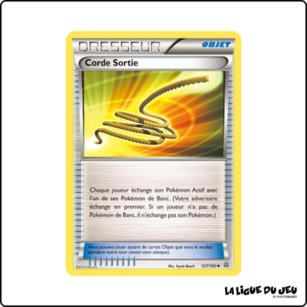 Peu commune - Pokemon - Primo Choc - Corde Sortie 127/160