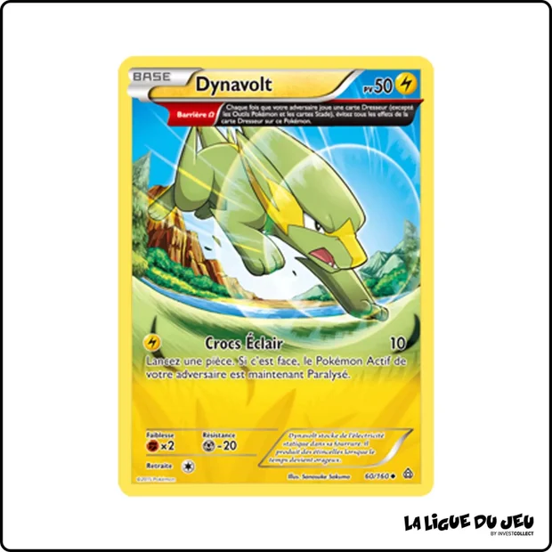 Peu commune - Pokemon - Primo Choc - Dynavolt 60/160