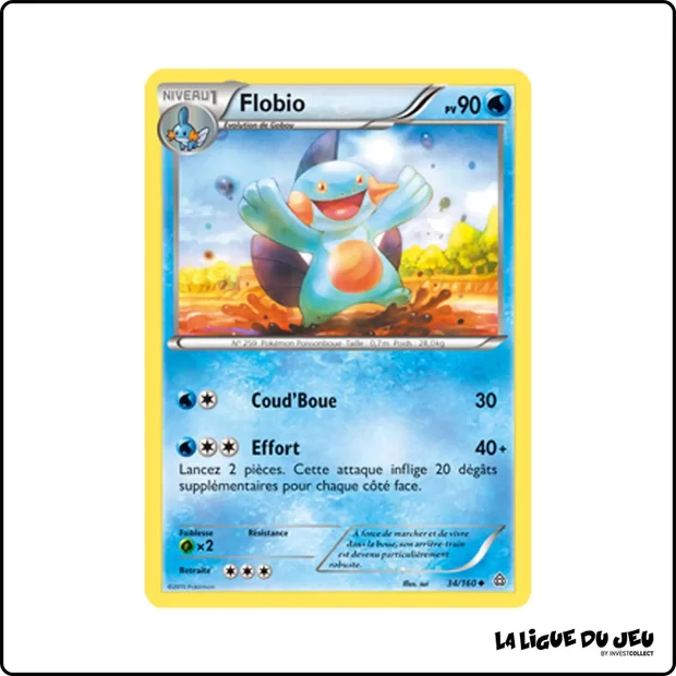 Peu commune - Pokemon - Primo Choc - Flobio 34/160