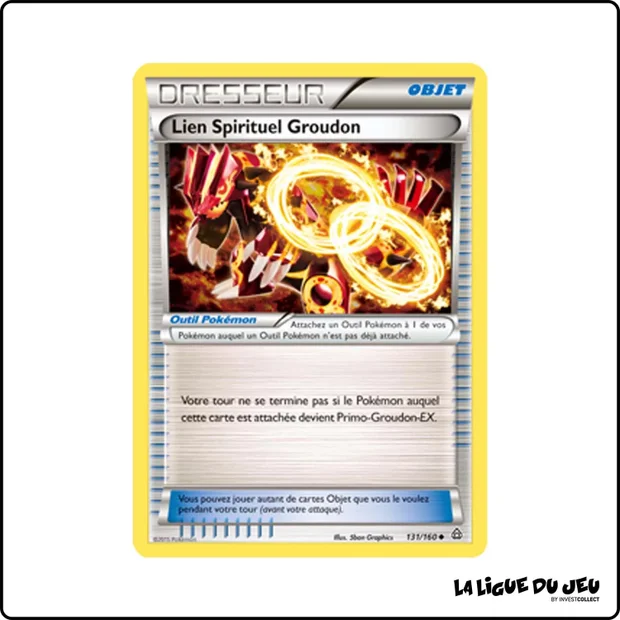 Peu commune - Pokemon - Primo Choc - Lien Spirituel Groudon 131/160