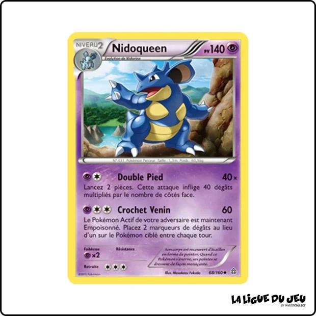 Peu commune - Pokemon - Primo Choc - Nidoqueen 68/160