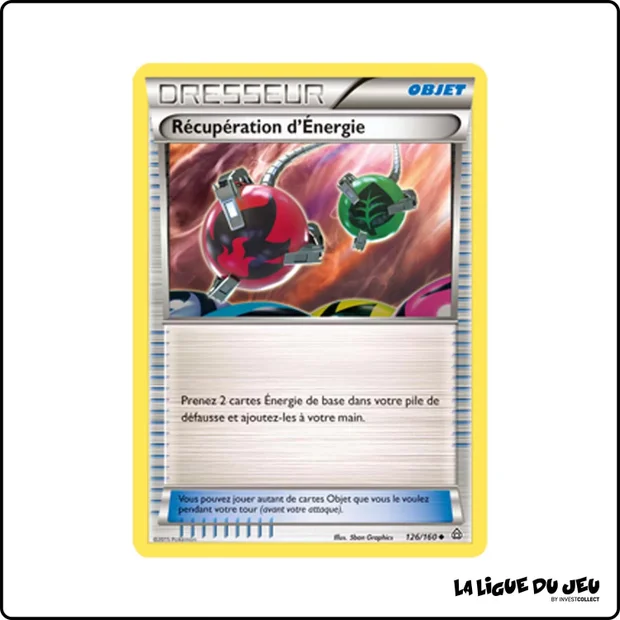 Peu commune - Pokemon - Primo Choc - Récupération d'Énergie 126/160