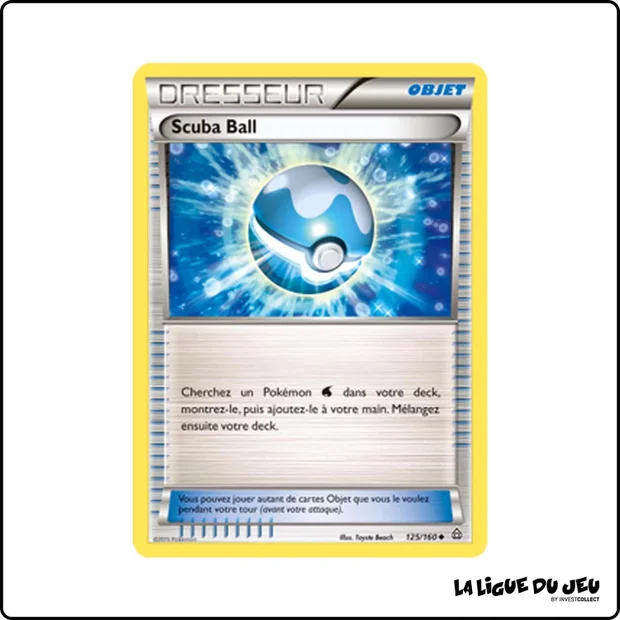 Peu commune - Pokemon - Primo Choc - Scuba Ball 125/160