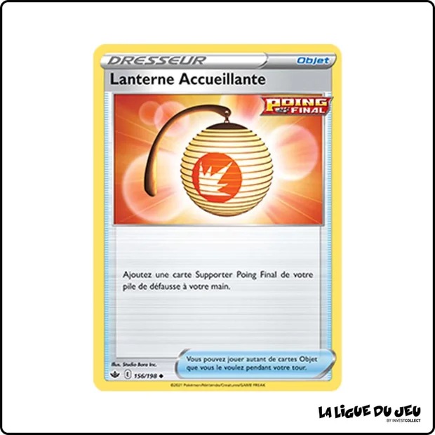 Peu commune - Pokemon - Règne de Glace - Lanterne Accueillante 156/198