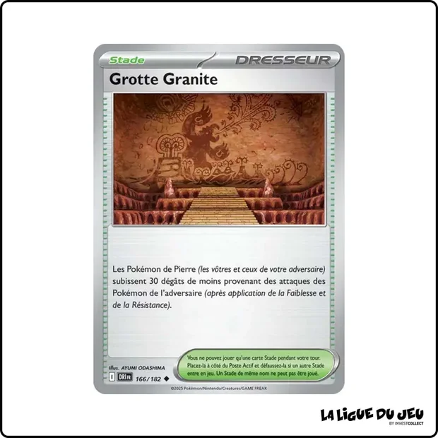 Peu commune - Pokemon - Rivalités Destinées - Grotte Granite 166/182