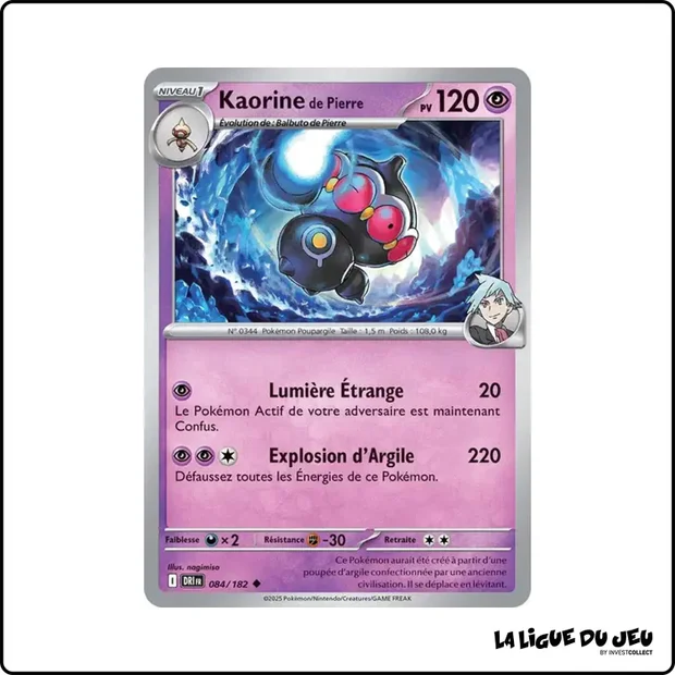 Peu commune - Pokemon - Rivalités Destinées - Kaorine de Pierre 84/182