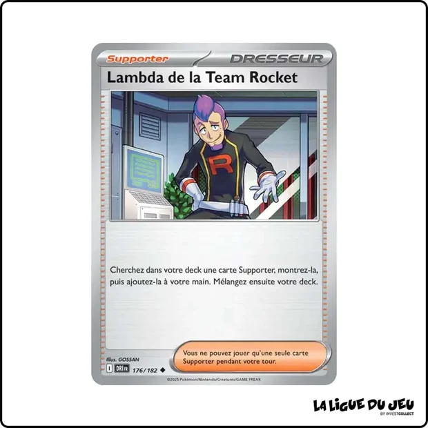 Peu commune - Pokemon - Rivalités Destinées - Lambda de la Team Rocket 176/182