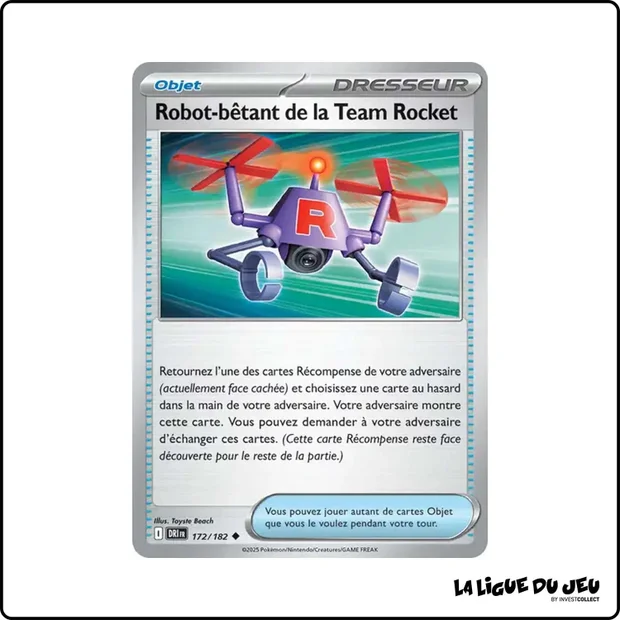 Peu commune - Pokemon - Rivalités Destinées - Robot-bêtant de la Team Rocket 172/182
