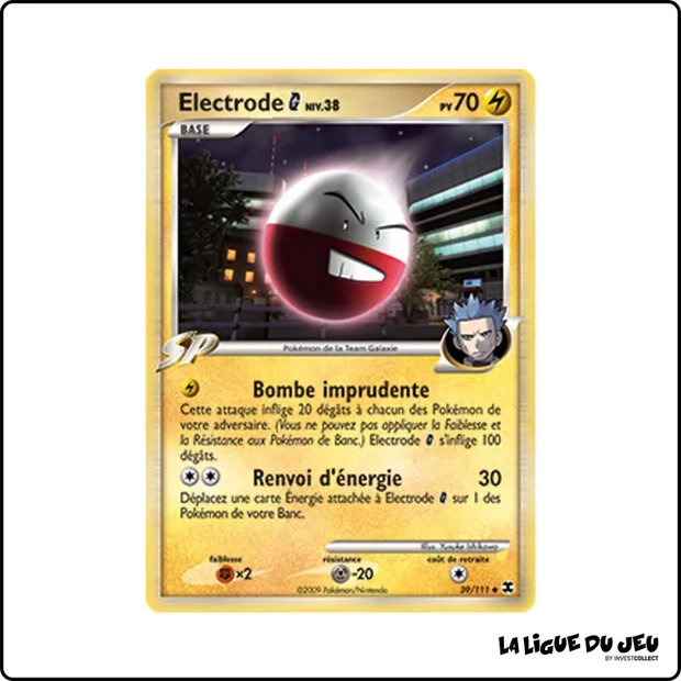 Peu commune - Pokemon - Rivaux Émergeants - Electrode G 39/111