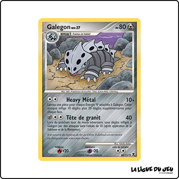 Peu commune - Pokemon - Rivaux Émergeants - Galegon 44/111