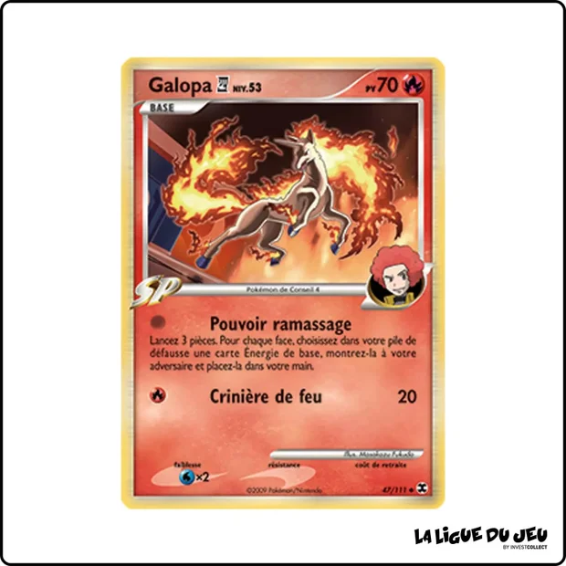 Peu commune - Pokemon - Rivaux Émergeants - Galopa Conseil 4 47/111
