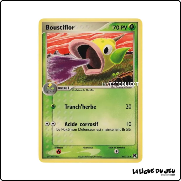 Peu commune - Pokemon - Rouge Feu Vert Feuille - Boustiflor 51/112