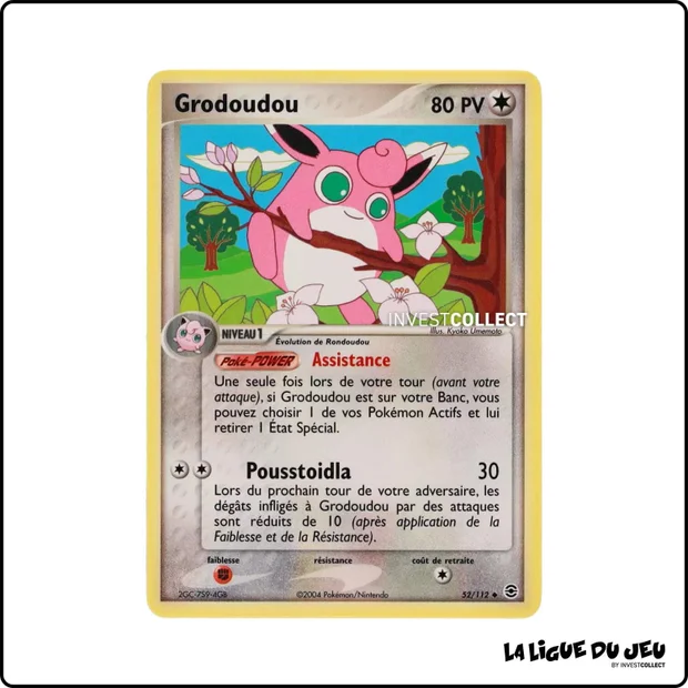 Peu commune - Pokemon - Rouge Feu Vert Feuille - Grodoudou 52/112