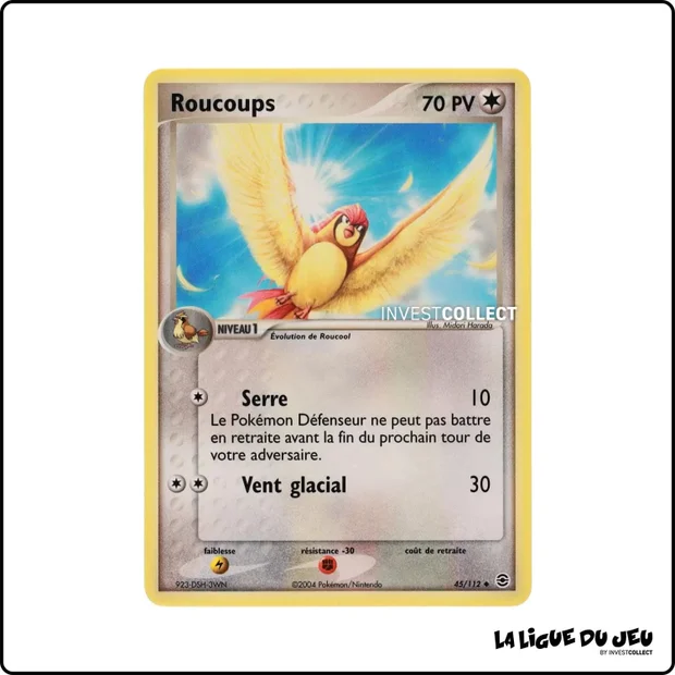 Peu commune - Pokemon - Rouge Feu Vert Feuille - Roucoups 45/112