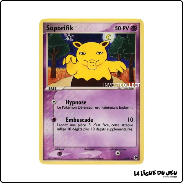 Peu commune - Pokemon - Rouge Feu Vert Feuille - Soporifik 32/112