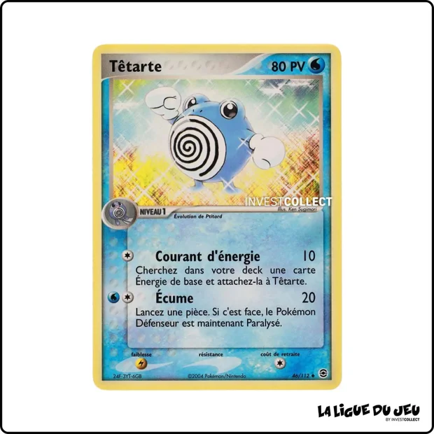 Peu commune - Pokemon - Rouge Feu Vert Feuille - Têtarte 46/112