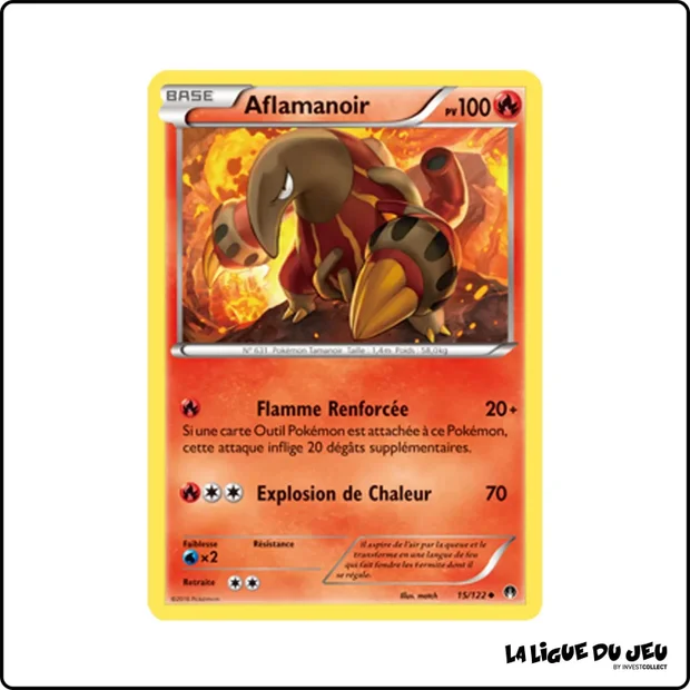 Peu commune - Pokemon - Rupture Turbo - Aflamanoir 15/122