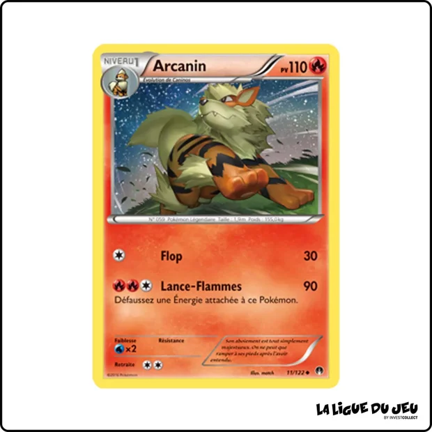 Peu commune - Pokemon - Rupture Turbo - Arcanin 11/122