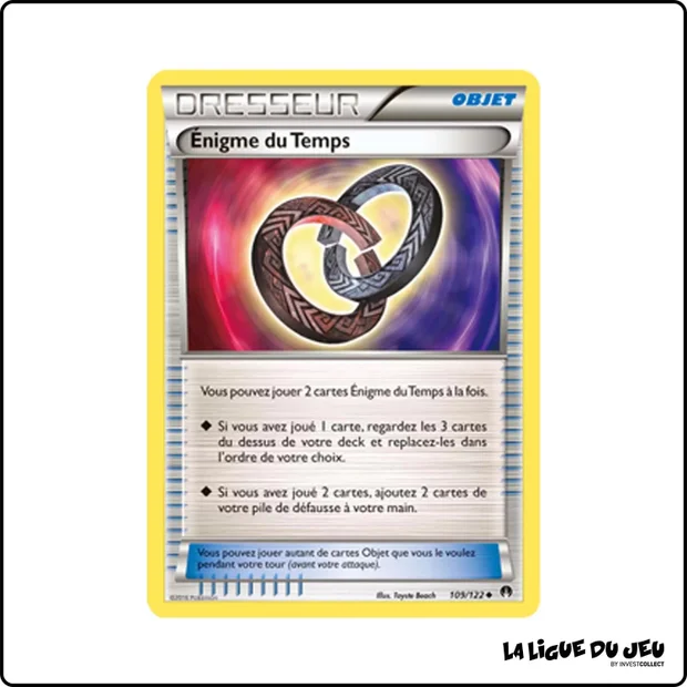 Peu commune - Pokemon - Rupture Turbo - Énigme du Temps 109/122