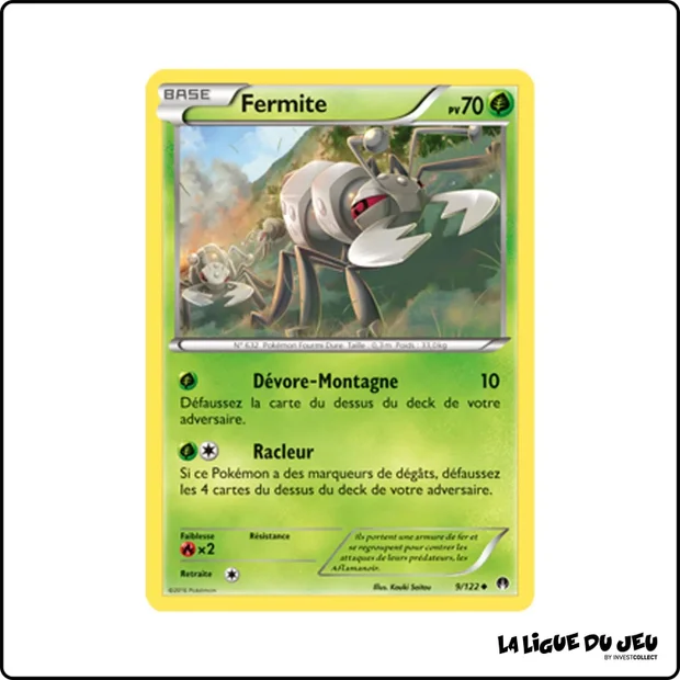 Peu commune - Pokemon - Rupture Turbo - Fermite 9/122