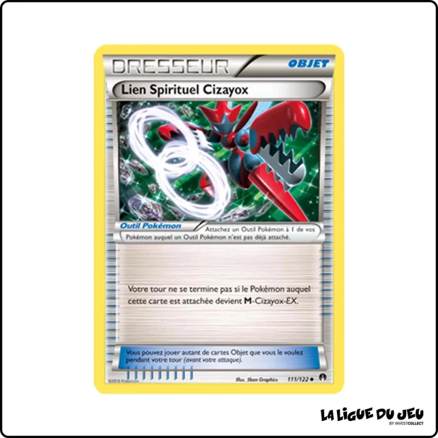 Peu commune - Pokemon - Rupture Turbo - Lien Spirituel Cizayox 111/122