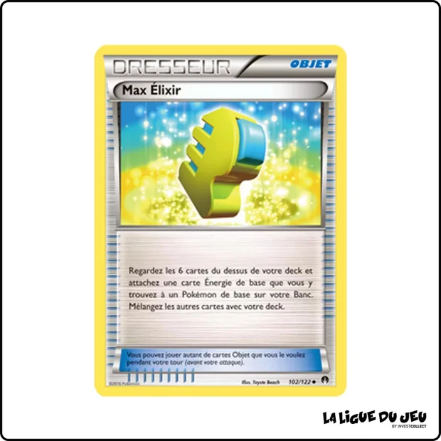 Peu commune - Pokemon - Rupture Turbo - Max Élixir 102/122