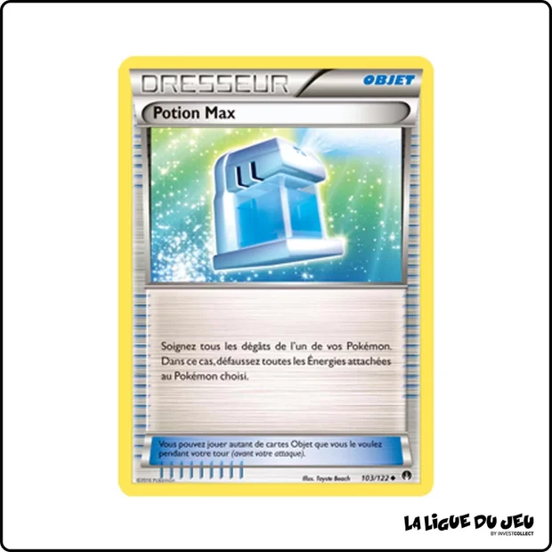 Peu commune - Pokemon - Rupture Turbo - Potion Max 103/122