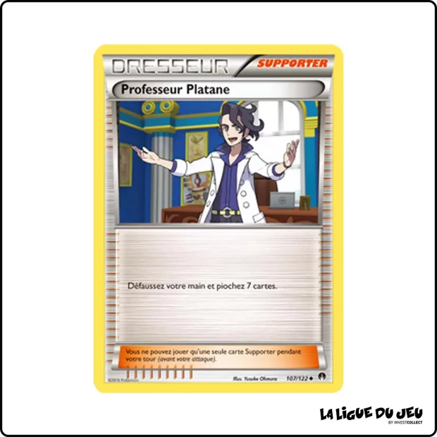 Peu commune - Pokemon - Rupture Turbo - Professeur Platane 107/122