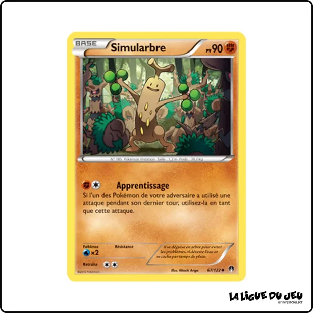 Peu commune - Pokemon - Rupture Turbo - Simularbre 67/122