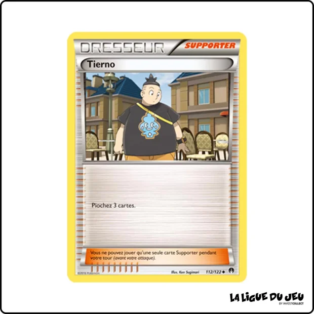 Peu commune - Pokemon - Rupture Turbo - Tierno 112/122