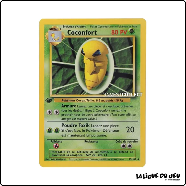 Peu Commune - Pokemon - Set de Base - Coconfort 33/102